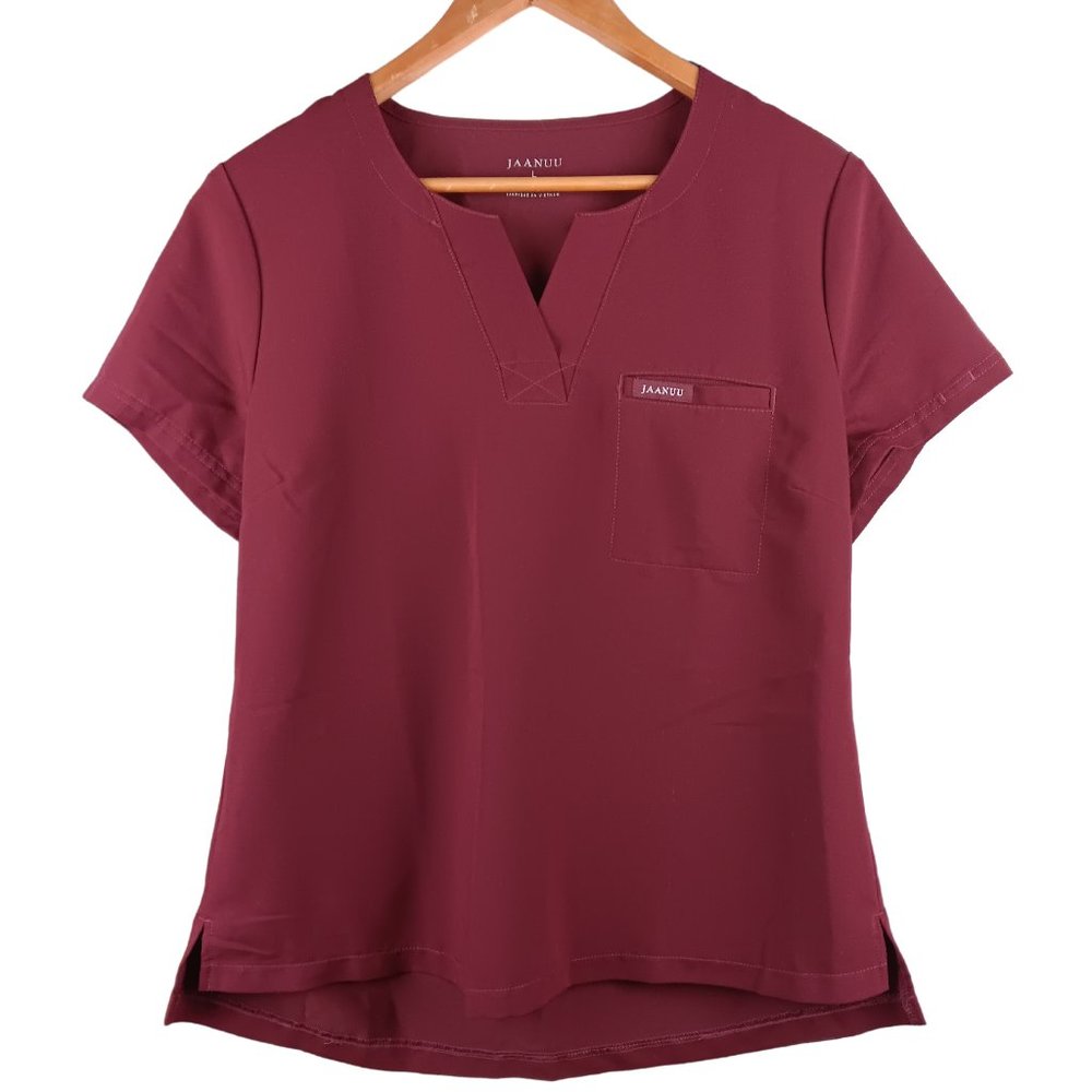 JAANU Andra Slim Scrub Top SZ L